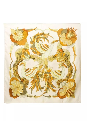 Hermès Pre-Owned 1971 Tahiti scarf - Neutrals