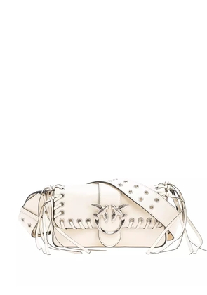 PINKO Love One shoulder bag - White