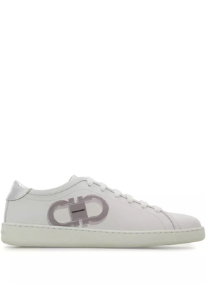 Ferragamo Double Gancini sneakers - White