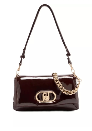 LIU JO medium LaPuffy flap-closure satchel bag - Brown