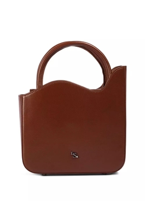 Le Silla medium Ivy wave-top handle bag - Brown