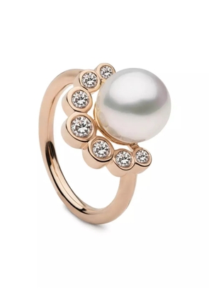 AUTORE MODA Brea pearl-embellished ring - Pink