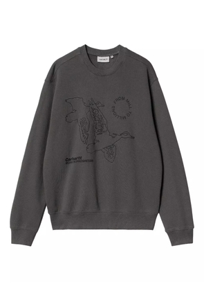Carhartt WIP duck-print sweatshirt - Grey