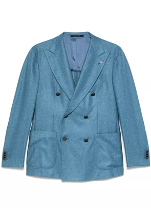 Tagliatore double-breasted blazer - Blue