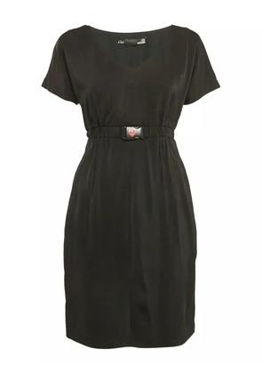 Moschino Pre-Owned elasticated-waistband dress - Black