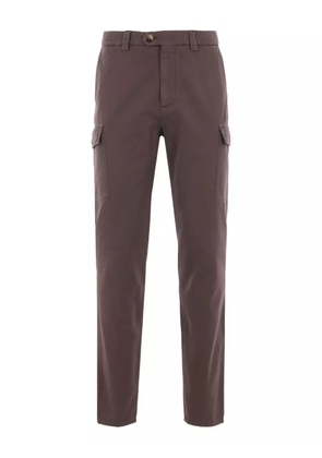 Brunello Cucinelli cargo-pocket trousers - Brown