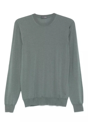 Drumohr crew-neck merino wool sweater - Grey