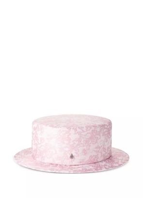 Maison Michel jacquard hat - Pink