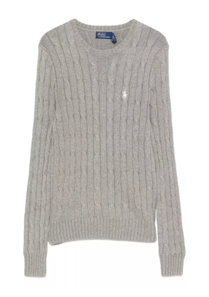 Polo Ralph Lauren cable-knit crew-neck sweater - Grey
