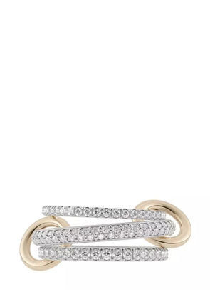 Spinelli Kilcollin 18kt gold and sterling silver Nova diamonds ring