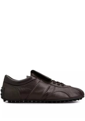Tod's leather sneakers - Brown