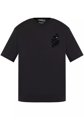 DSQUARED2 bead-embellished T-shirt - Black