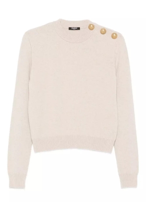 Balmain ribbed sweater - Neutrals