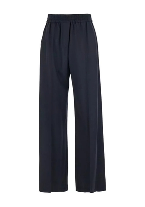 Brunello Cucinelli elasticated-waist trousers - Blue