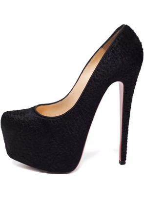 Christian Louboutin Pre-Owned 155mm platform pumps - Black