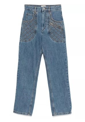 ISABEL MARANT Casandre straight-leg jeans - Blue