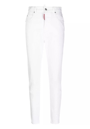 DSQUARED2 high-waisted denim jeans - White