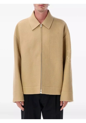 Jil Sander logo-detail zip-front jacket - 235