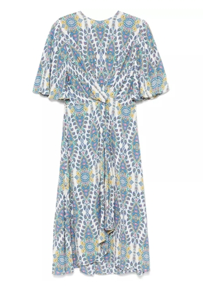 ETRO printed midi dress - Neutrals