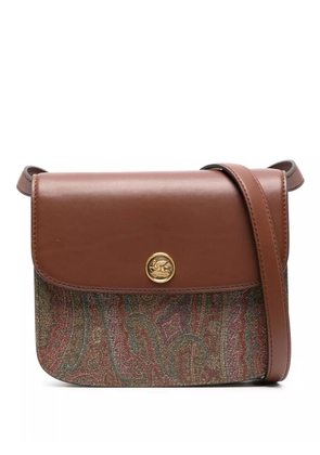 ETRO large Essential cross body bag - Brown
