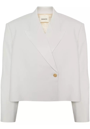 KHAITE Raymond double-breasted blazer - White