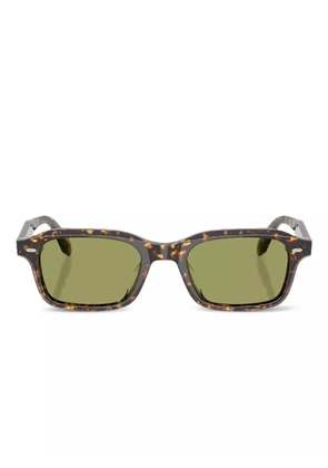 Oliver Peoples N.08 Sun tortoiseshell sunglasses - Brown