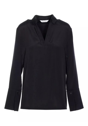 Max Mara buttoned-cuff tunic top - Black