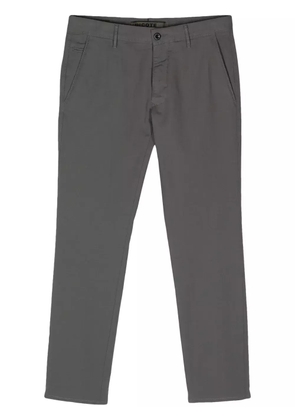 Incotex cropped chino trousers - Grey