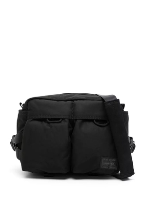 Porter-Yoshida & Co. Senses two-pocket messenger bag - Black
