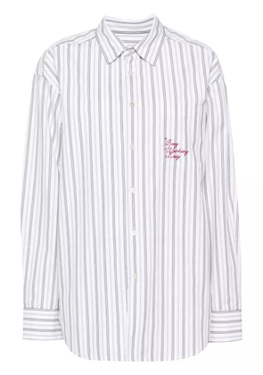 BAPY BY *A BATHING APE® vertical-stripe shirt - White