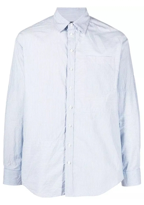 DSQUARED2 stripe-pattern cotton shirt - Blue