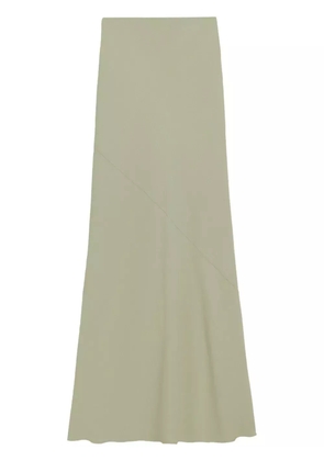 AMI Paris bias-cut maxi skirt - Green