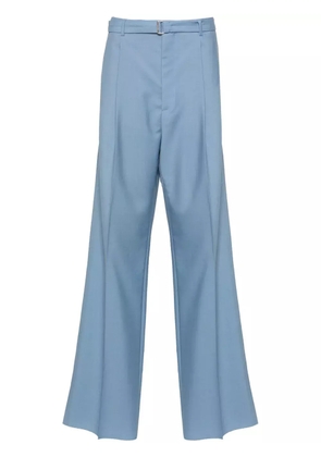 Lanvin wide-leg wool trousers - Blue