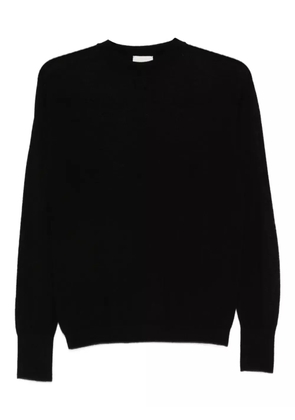 Alysi crew-neck wool sweater - Black