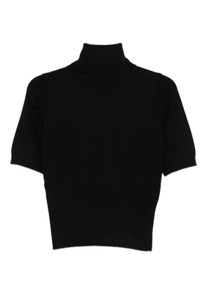 Seventy rhinestone-embellished T-shirt - Black