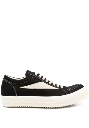 Rick Owens DRKSHDW lace-up panelled sneakers - Black