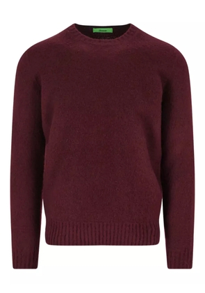Drumohr crew-neck wool sweater - Red