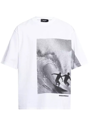 DSQUARED2 graphic-print T-shirt - White