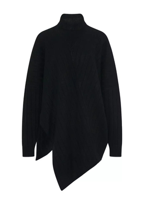 Rosetta Getty ribbed turtleneck sweater - Black