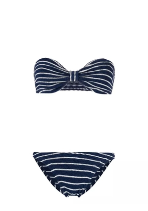 Hunza G Jean striped bikini - Blue