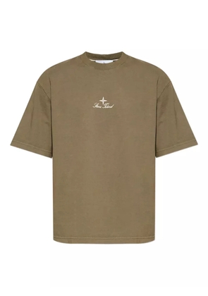 Stone Island stitched-detail T-shirt - Brown