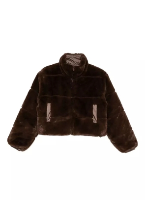 Save The Duck reversible faux-fur jacket - Brown