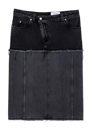 Alexander McQueen Hybrid midi skirt - Black