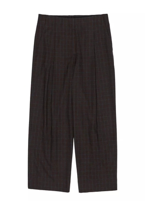 Bimba y Lola checked trousers - Brown