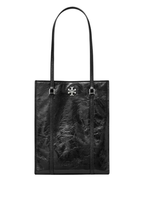 Tory Burch small Kira turnlock panelled tote bag - Black