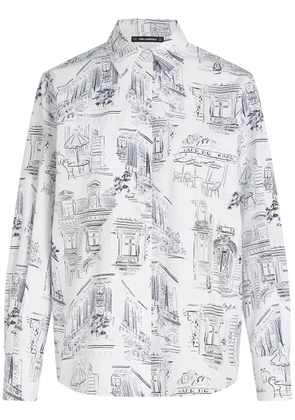Karl Lagerfeld x Jorge Parra shirt - White
