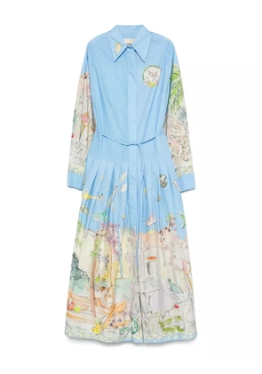 ALEMAIS organic cotton dress - Blue