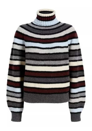 Proenza Schouler Danea striped roll-neck sweater - Neutrals