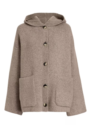Proenza Schouler White Label Nelly hooded jacket - Neutrals