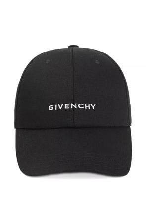 Givenchy logo-embroidered baseball cap - Black